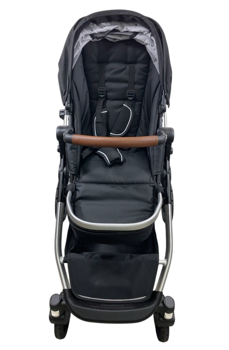 Shop Mockingbird Single to Double 2.0 Stroller, 2024, Black, Silver With Penny Leather, Watercolor Drops at GoodBuy Gear