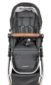 Shop Mockingbird Single to Double 2.0 Stroller, 2024, Black, Silver With Penny Leather, Watercolor Drops at GoodBuy Gear