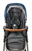 Shop Mockingbird Single to Double 2.0 Stroller, 2024, Sea, Silver With Penny Leather, Windowpane at GoodBuy Gear