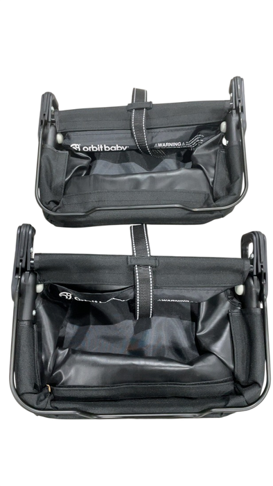 Shop Orbit Baby Stroller Panniers, Black at GoodBuy Gear