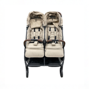 Shop Strolee V2 Double Stroller, 2025, Fawn at GoodBuy Gear
