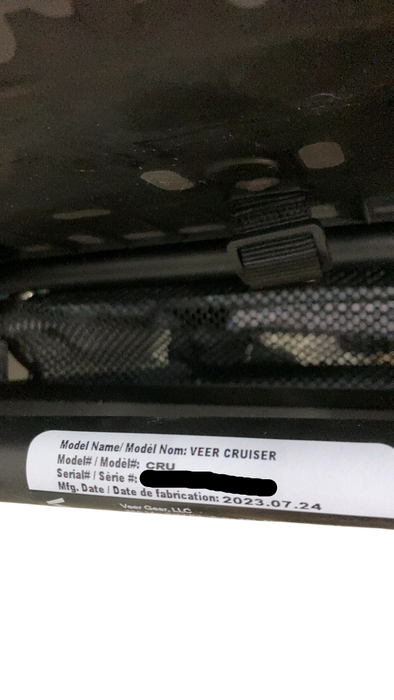 Shop Veer All Terrain Cruiser XL Wagon, 2023, Black at GoodBuy Gear