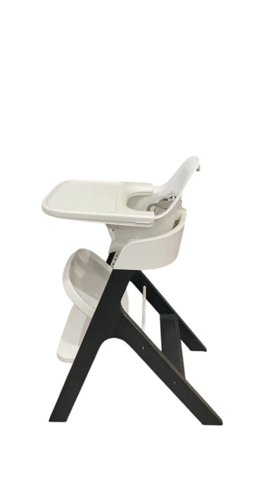 Mockingbird High Chair, 2.0, White, Midnight Beech