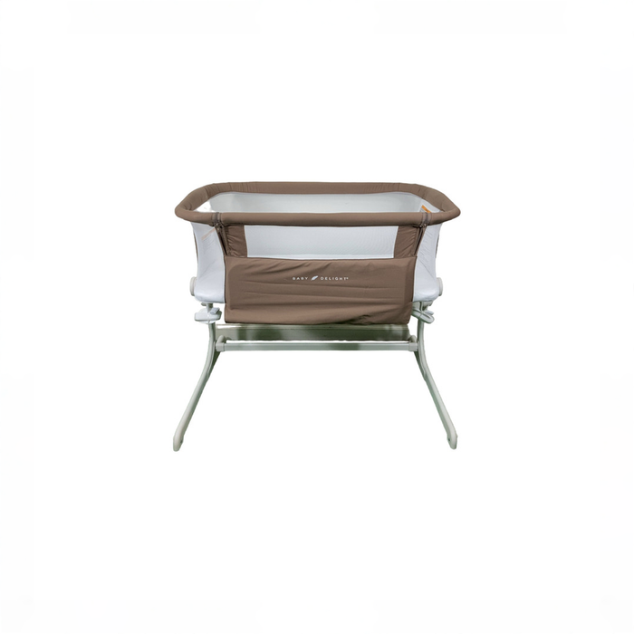 Shop Baby Delight Beside Me Dreamer Bassinet & Bedside Sleeper, Organic Mocha at GoodBuy Gear