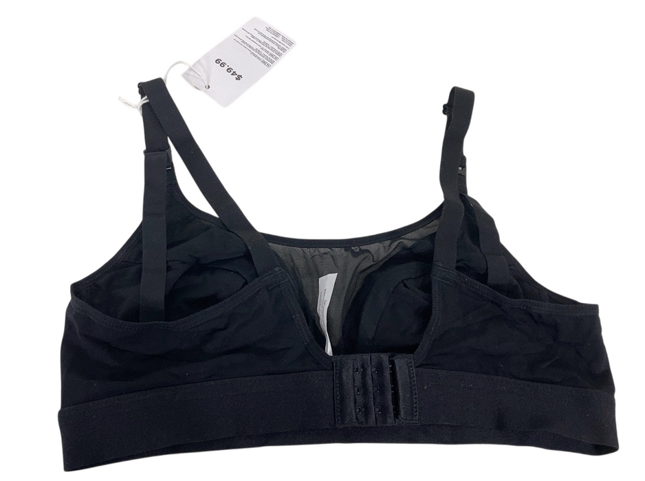 Shop Momcozy Bamboo Ultra-Soft & Cool Breeze Pumping & Nursing Bra, Black, Large at GoodBuy Gear