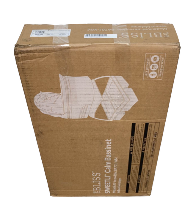 Shop TruBliss Sweetli Calm Bassinet, Wheat Melange at GoodBuy Gear