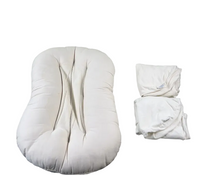 Shop Snuggle Me Organic Sensory Infant Lounger with Cover, Natural, Natural at GoodBuy Gear