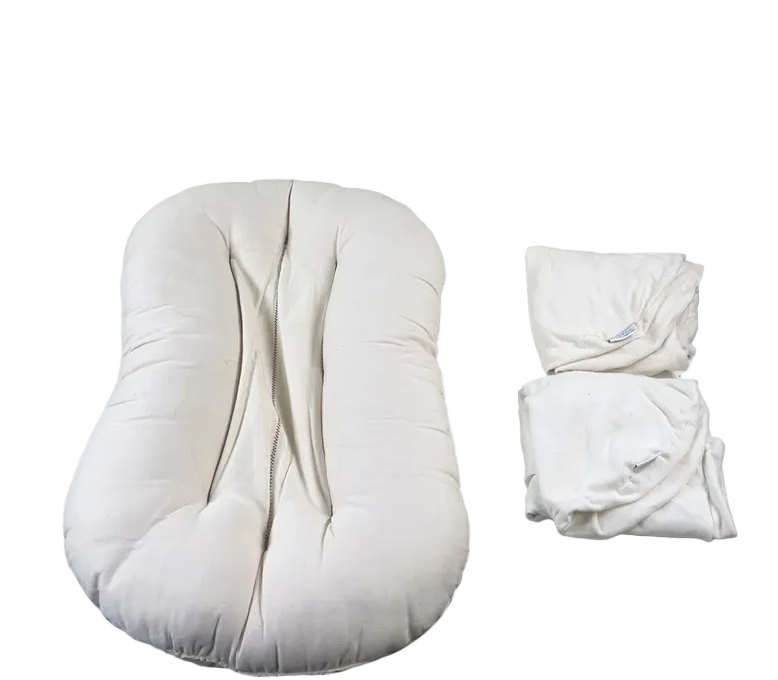 Shop Snuggle Me Organic Sensory Infant Lounger with Cover, Natural, Natural at GoodBuy Gear