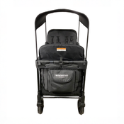 Shop Wonderfold W4 Multifunctional Quad Stroller Wagon, 2021, Charcoal Gray at GoodBuy Gear
