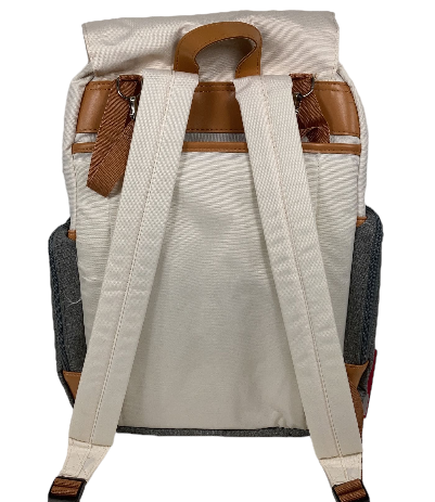 Parker Baby Co. Birch Bag Diaper Backpack, Cream