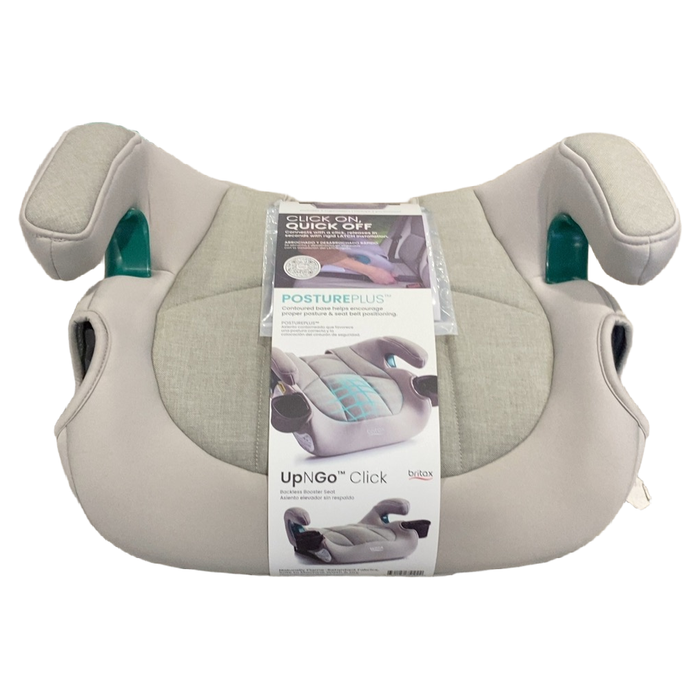 Shop Britax UpNGo Click Backless Booster Car Seat, Parchment, 2026 at GoodBuy Gear