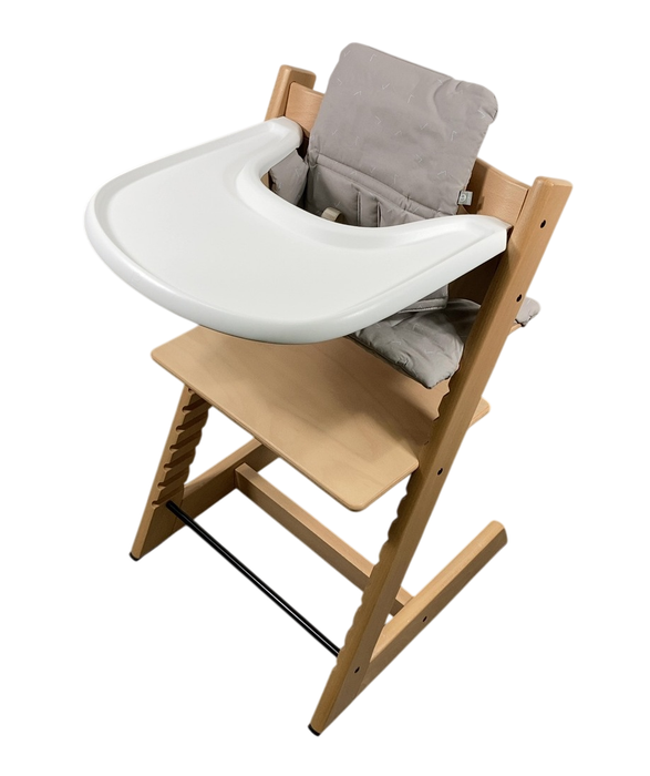 Stokke Tripp Trapp Complete High Chair, 1, Icon Grey, Natural