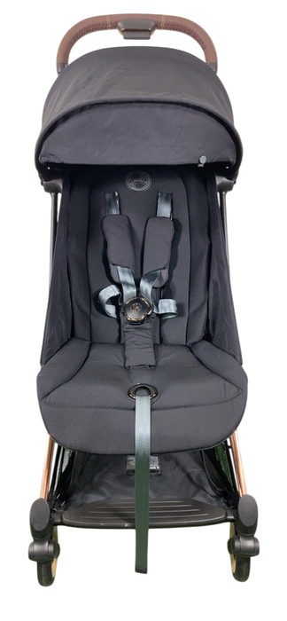 Shop Cybex Coya Stroller, 2023, Rose Gold, Sepia Black at GoodBuy Gear