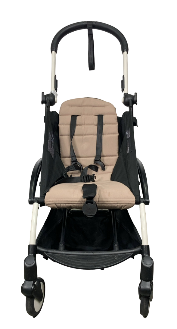 babyzen yoyo+ stroller white taupe Babyzen YOYO2 Complete Stroller, Taupe, White, 2023