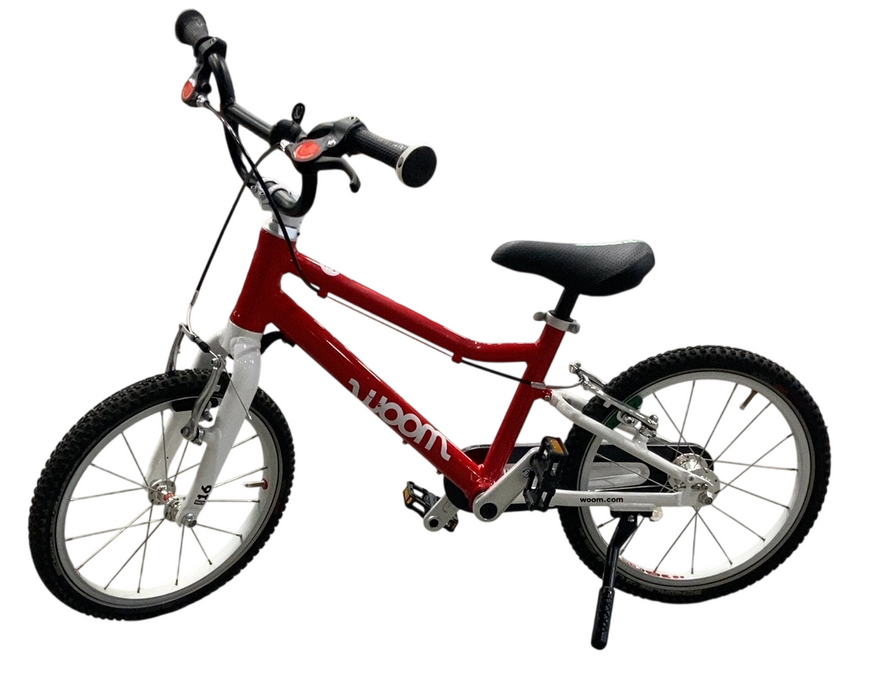 Shop Woom GO 3 Bike "16, Base Model, Woom Red at GoodBuy Gear