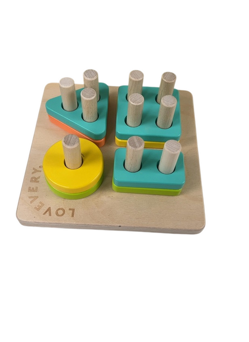 Shop Lovevery Sort and Stack Peg Puzzle at GoodBuy Gear