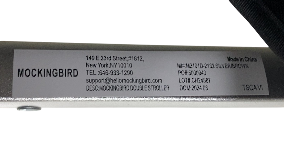 Shop Mockingbird Single to Double 2.0 Stroller, 2024, Silver With Penny Leather, Sky, Watercolor Drops at GoodBuy Gear