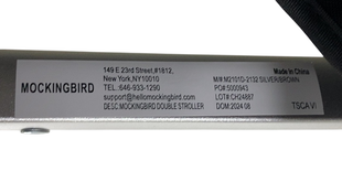 Shop Mockingbird Single to Double 2.0 Stroller, 2024, Silver With Penny Leather, Sky, Watercolor Drops at GoodBuy Gear