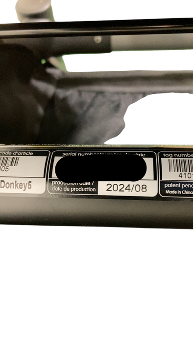 Shop Bugaboo Donkey 5 Mono Stroller, 2024, Graphite, Grey Melange, without Canopy at GoodBuy Gear