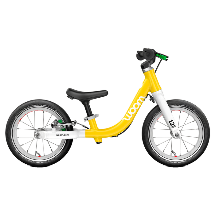 Shop Woom GO 1 Balance Bike, Vibrant yellow at GoodBuy Gear