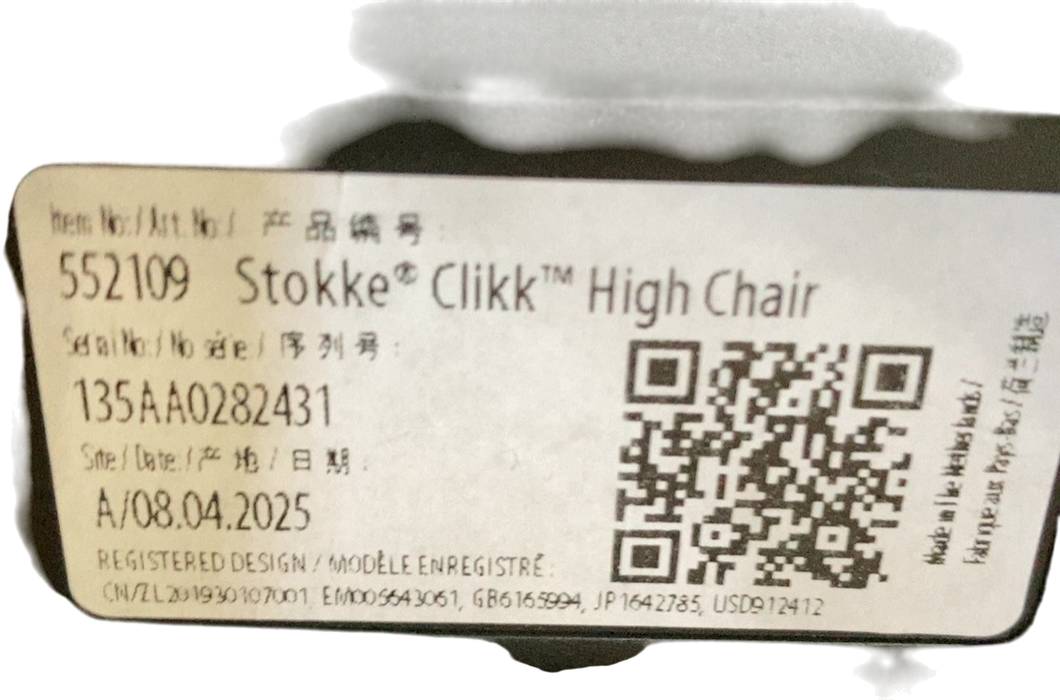 Shop Stokke Clikk High Chair, Black Warm Brown at GoodBuy Gear