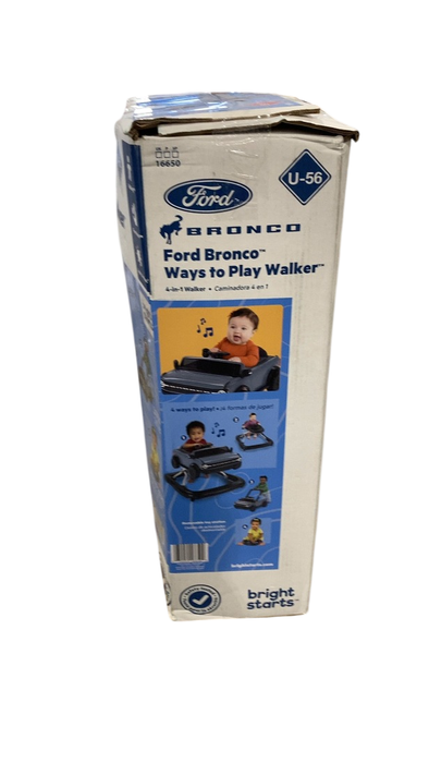 Shop Bright Starts Ways To Play 4-In-1 Baby Activity Walker, Blue Grey, Ford Bronco at GoodBuy Gear