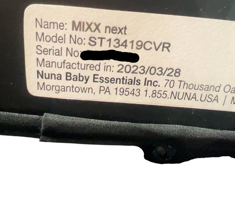 Shop Nuna MIXX Next Stroller, 2023, Caviar at GoodBuy Gear