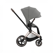 Shop Cybex Priam4 Stroller, 2024, Mirage Grey, Rosegold at GoodBuy Gear