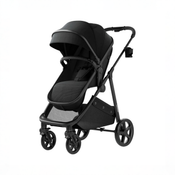 Shop Mompush Wiz Stroller, 2025, Black at GoodBuy Gear