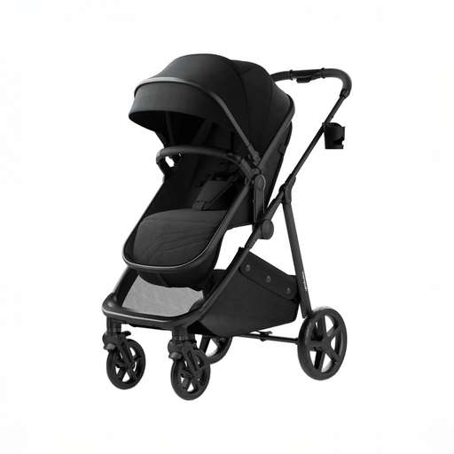 Shop Mompush Wiz Stroller, 2025, Black at GoodBuy Gear