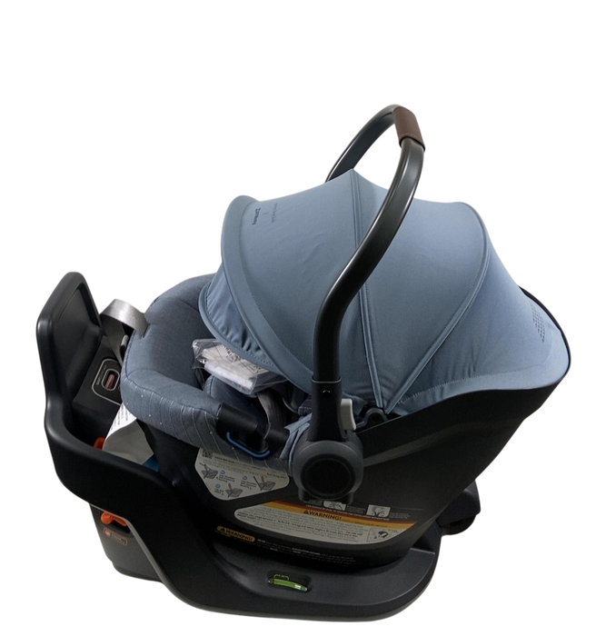 Shop UPPAbaby Aria Infant Car Seat, 2024, Paige (Blue Melange) at GoodBuy Gear