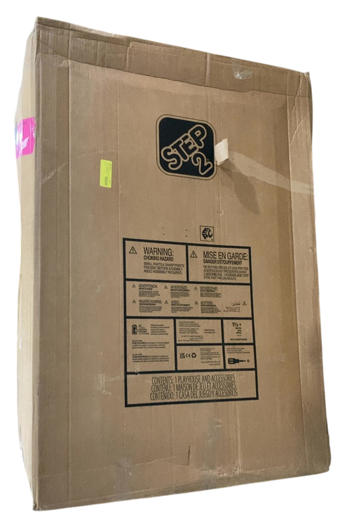 Shop Step2 Neat & Tidy Cottage Playhouse, Brown at GoodBuy Gear