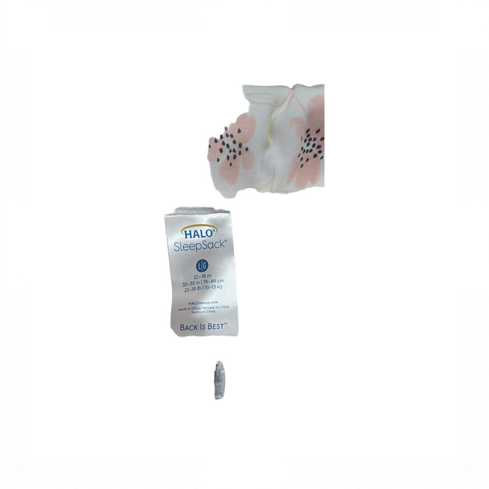 Shop DRAFT - Halo Cotton Sleepsack, Blush Wildflower, Large at GoodBuy Gear