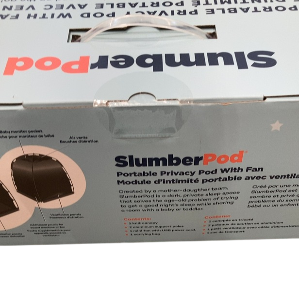 Shop SlumberPod 3.0 Sleep Canopy with Fan, Slate Blue at GoodBuy Gear