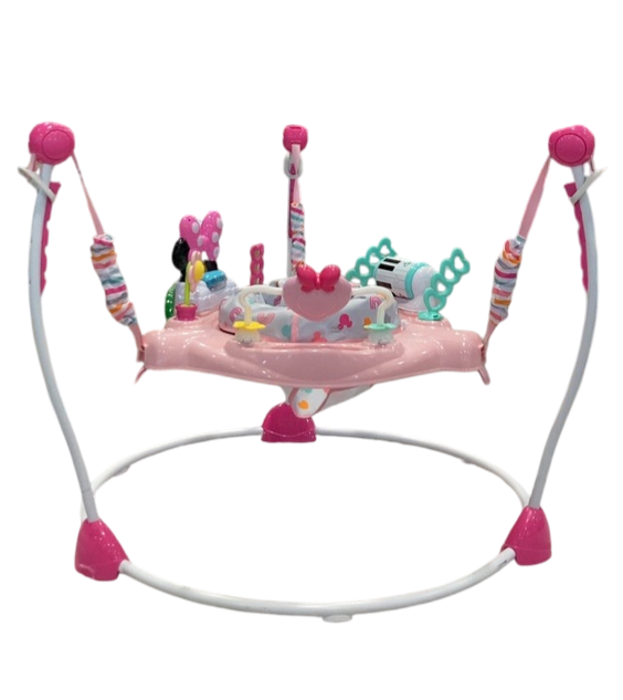 Bright Starts Disney Baby Minnie Mouse Baby Activity Center Jumper, Forever Besties