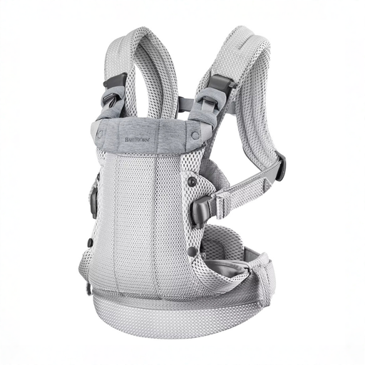 Shop BabyBjorn Baby Carrier Harmony, 3D Mesh, Silver at GoodBuy Gear