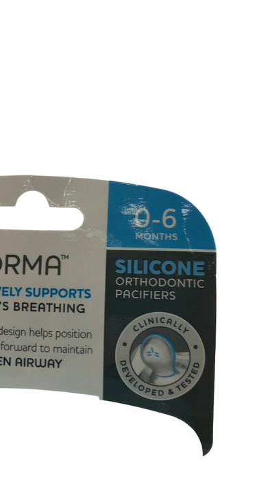 Shop Chicco PhysioForma Pacifiers 2-Pack, Teal, 0-6 Months at GoodBuy Gear