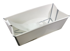 Shop Stokke Flexi Bath Foldable Baby Bathtub, White, XLarge at GoodBuy Gear