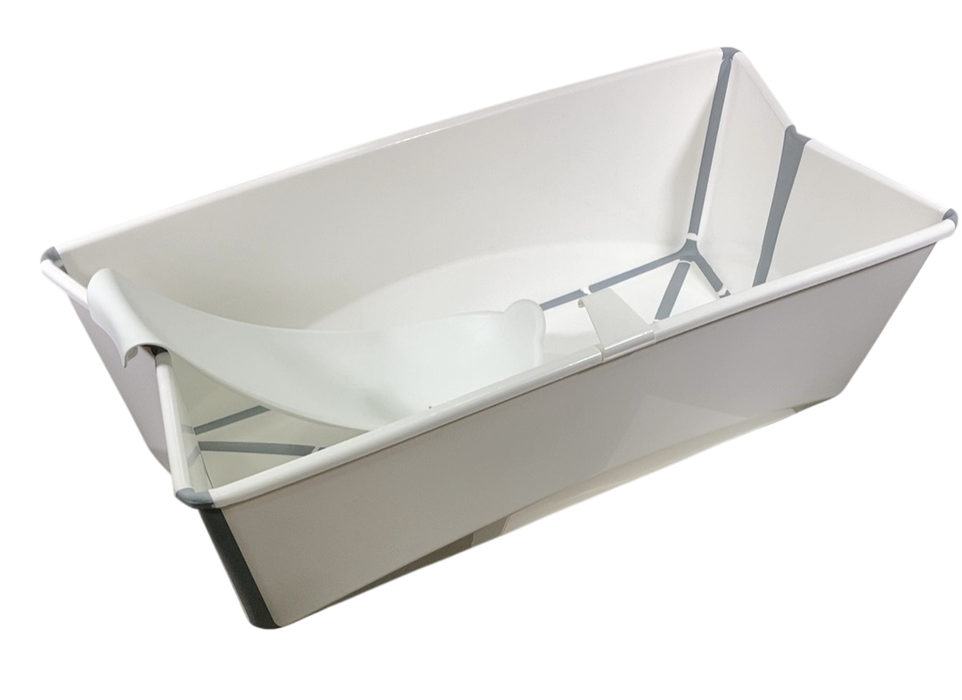 Shop Stokke Flexi Bath Foldable Baby Bathtub, White, XLarge at GoodBuy Gear