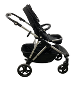 Shop Mockingbird Single to Double 2.0 Stroller, 2024, Black, Silver With Black Leather, Watercolor Drops at GoodBuy Gear