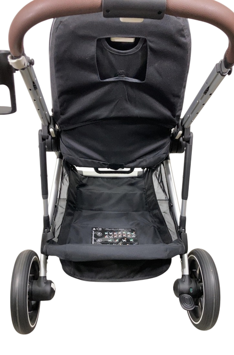Shop Cybex Gazelle S Modular Stroller, 2023, Moon Black, Silver Frame at GoodBuy Gear