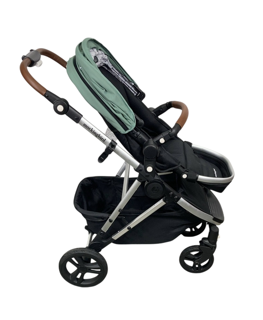 Shop Mockingbird Single 2.0 Stroller, 2025, Sage, Silver With Penny Leather, Windowpane at GoodBuy Gear