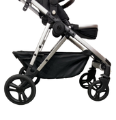 Shop Mockingbird Single to Double 2.0 Stroller, 2024, Sea, Silver With Penny Leather, Watercolor Drops at GoodBuy Gear