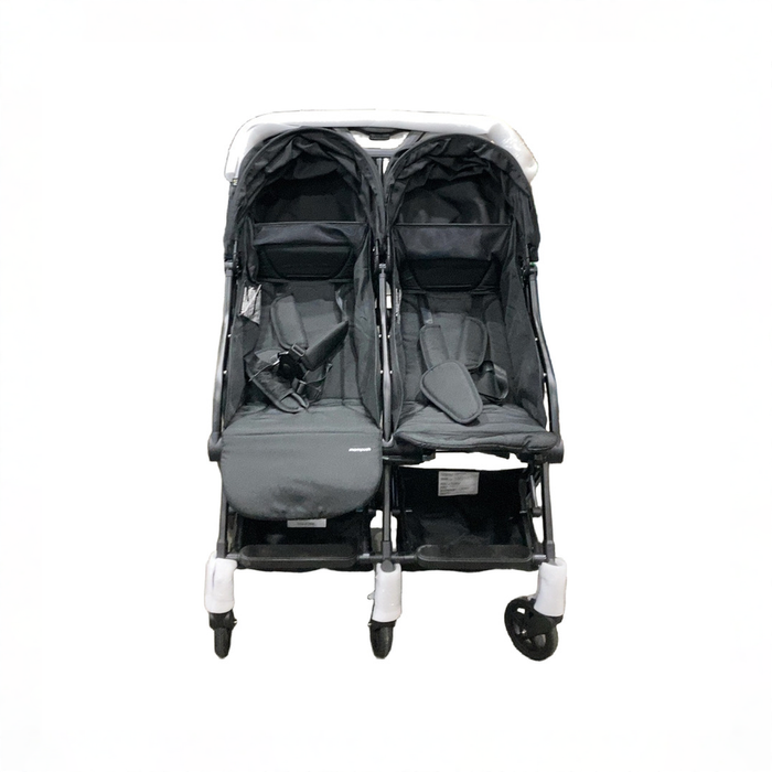 Shop Mompush Lithe Double Stroller, 2026, Black at GoodBuy Gear