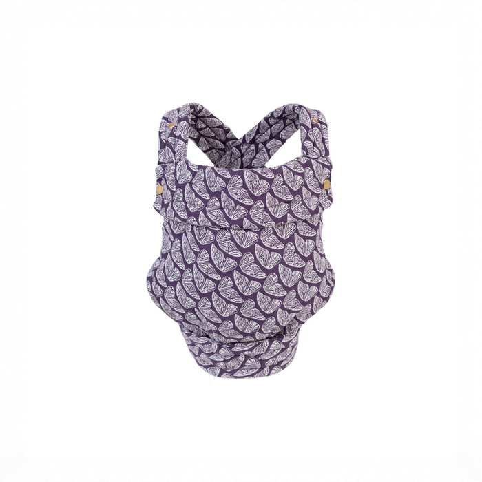 Shop Mabē The Monarch Carrier, Violet Wings/Purple Butterflies at GoodBuy Gear