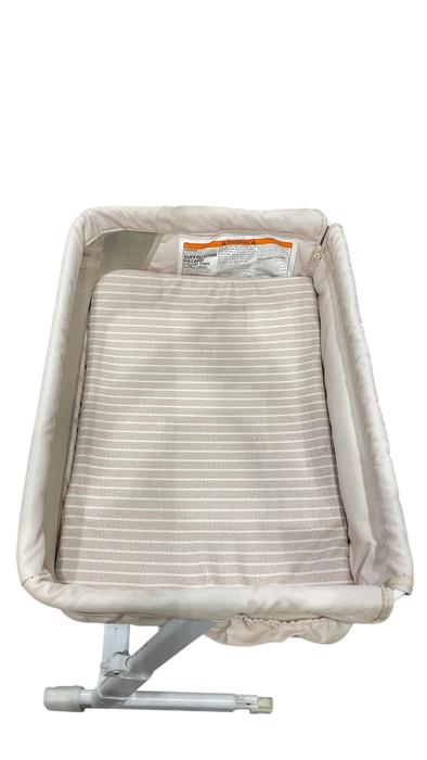 Shop Baby Gap Bedside Bassinet, Oatmeal Stripes at GoodBuy Gear