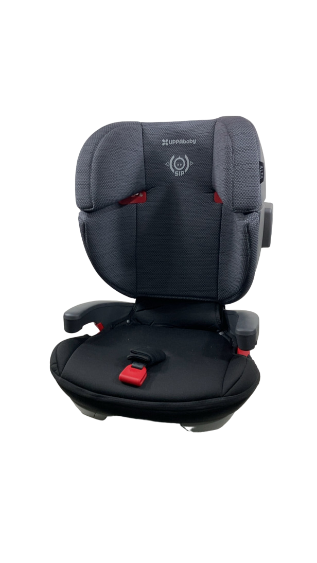 UPPAbaby ALTA High Back Booster Seat, 2022, Black Melange
