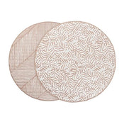 Shop Toddlekind Luxe Organic Cotton Reversible Playmat The Snuggle Mat, Leaves Sea Shell at GoodBuy Gear