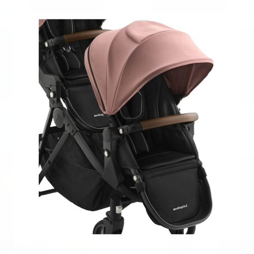 Shop Mockingbird 2nd Seat Kit 3.0, Charcoal with Penny Leather, Rose at GoodBuy Gear