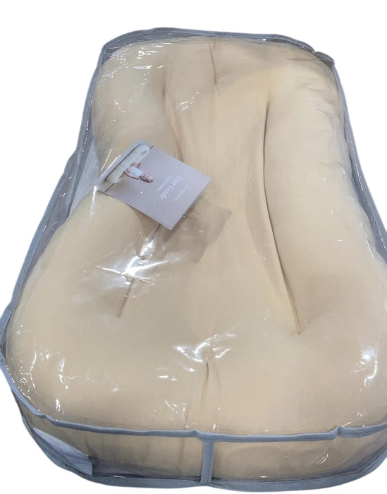 Snuggle Me Organic Sensory Toddler Lounger, Honey